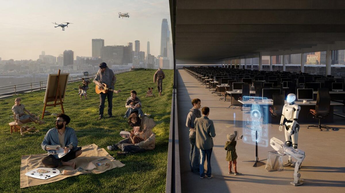 A Nobel Prize–winning physicist says Elon Musk and Bill Gates are right about the future: we’ll have far more free time: but we may no longer have jobs